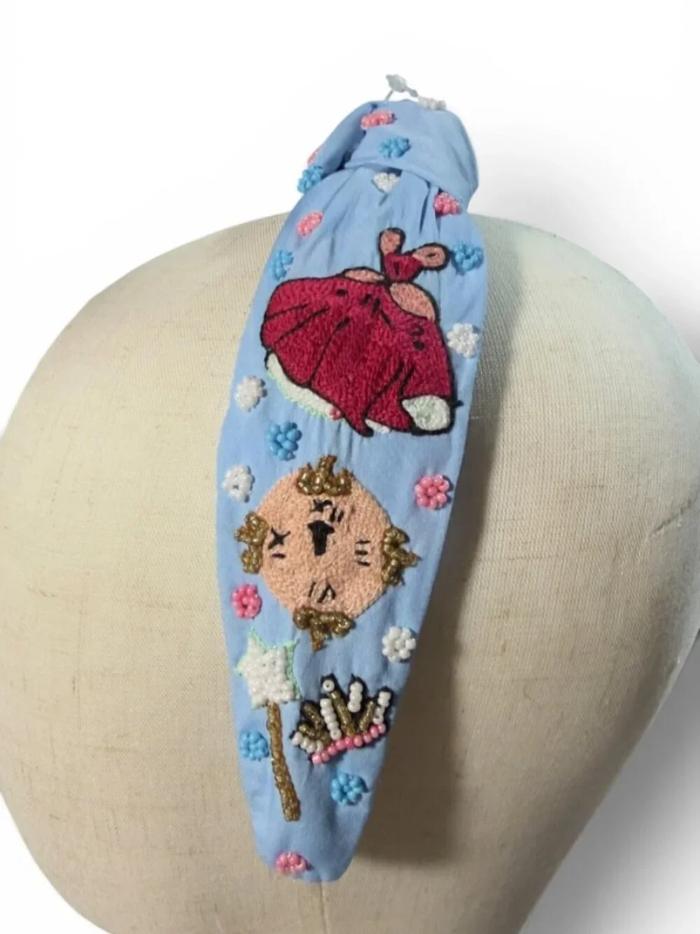 Cinderella Princess Beaded Headband NEW